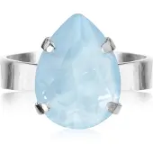 Caroline Svedbom Mini Drop ring sky ignite rhodium