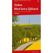 Skåne med Östra Själland Karta : Skala 1:150000