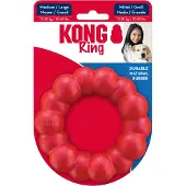 Kong Leksak Ring Classic Röd M/l 11cm