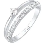 Elli Ring silver / transparent