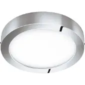 Eglo connect Smart taklampa Fueva-C, dimbar, Förkromad / silver, Hall, Metall, Modern, Smarta hem taklampa