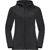 Jack Wolfskin Women's Baiselberg Hooded Full Zip Black
