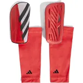 Adidas Benskydd Tiro League - Röd/Vit/Svart, storlek S: 120-140 cm
