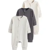 Next Pyjamas beige / grå / mörkgrå