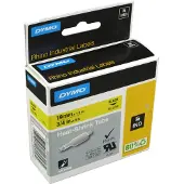 Dymo Etiketter IND RHINO S0718340 Polyolefiner Bandfärg: Gul Skriftfärg:Svart 19 mm 1.5 m