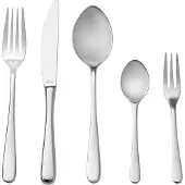 Rösle Passion bestickset 60 delar rostfritt stål silver