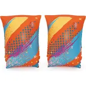 Bestway Armpuffar - 19-30 kg - Colorify - Orange m. Ränder - - 3-6 år - Simpuffar