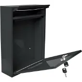 Malatec brevlåda s6237 – svart