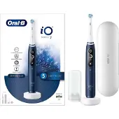 Oral-B iO iO7, Vuxen, Roterande tandborste, Daglig vård, Djuprengöring, Gum omsorg, Känslig, Tandblekning, Blå, 2 min, Saphire Blue