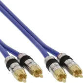 InLine RCA (Cinch) x2 - RCA (Cinch) x2 cable 7m blue (89707P)