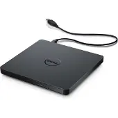 Dell Slim DW316 - Diskenhet - DVD±RW (±R DL) / DVD-RAM - 8x/8x/5x - USB 2.0 - extern - svart