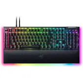 Razer BlackWidow V4 Pro - Tangentbord - bakgrundsbelyst - USB - QWERTY - amerikansk - tangentbrytare: Yellow