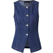 Pieces Väst 'PCFABIA' blå denim