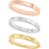 Calvin Klein 3 -Piece Rings Set