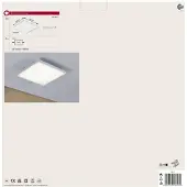 Paulmann Velora 79817 LED-panel 16.8 W Varmvit Matt vit