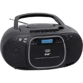 Trevi CMP 576 DAB, Digital, DAB, DAB+, FM, 87,5 - 108 MHz, 174.928 - 239.200 MHz, Spelare, CD, CD-R, CD-RW