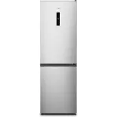 Gorenje N619EAXL4 - Kylskåp/frys - bottenfrysskåp - bredd: 59.5 cm - djup: 59 cm - höjd: 186 cm - 304 liter - Klass E - rostfritt stål
