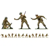 Wittmax WWII brittiskt infanteri (plastbyggsats)