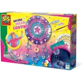 SES Creative - Drömfångare m. Ljus - Galaxy - - One Size - Kreativt lekset