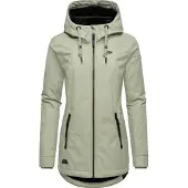 Ragwear Vinterjacka 'Zuzka' pastellgrön / svart