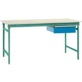 Manuflex BB5247.0001 Arbetsbordmöbel Grå, Grön