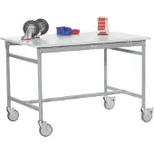 Manuflex BB4051.9006 Arbetsbordmöbel Aluminiumsilver