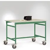 Manuflex LB4036.6011 ESD Arbetsbordmöbel Resedagrön (RAL 6011)