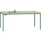 Manuflex LD1113.6011 ESD Arbetsbordmöbel Resedagrön (RAL 6011)