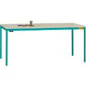 Manuflex LD1908.5021 ESD Arbetsbordmöbel Vattenblå