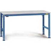 Manuflex LU4126.5007 ESD Arbetsbordmöbel Briljantblå (RAL 5007)