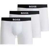 BOSS för män. 50544272 Set 3 Boxers One vit (XL), Hemkläder, Bomull