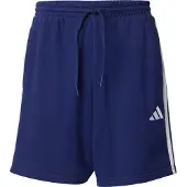 Adidas Sportbyxa 'Essentials' mörkblå / vit