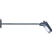 Searchlight Vägglampa utomhus Pub, Svart, Aluminium / grå / zink, Modern, Utomhusvägglampa