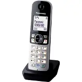 Panasonic KX-TGA681EXB Svart, Silver