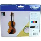 Brother Value Pack Incl. BK/C/M/Y bläckpatrons & DR Security Tag