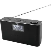 Soundmaster Bordsradio DAB700SW DAB+, FM Väckningsfunktion, Högtalartelefon Svart