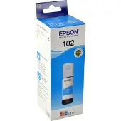 Epson 102 C (cyan) blekkflaske 6000 sider - kompatibel