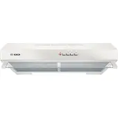 Bosch Serie | 4 DUL63CC20 - Kåpa - standard - bredd: 60 cm - djup: 48.2 cm - utsug och återcirkulering (-) - vit