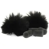 Rycote Black Lavalier vindskydd - par