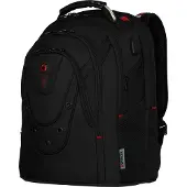 Wenger Ibex Ballistic Deluxe laptopryggsäck för 14–16 tum med tabletfack – svart