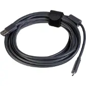 Logitech USB-kabel USB 2.0 USB-A kontakt, USB-C-kontakt 5.00 m Svart 993-001391