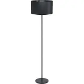Eglo Golvlampa Maserlo, Svart, Vardagsrum / matsal, Metall, Modern, Golvlampa
