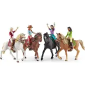 Schleich Horse Club Sarah och Mystery Figur – 42542