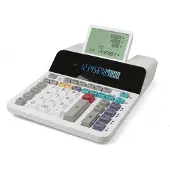 Sharp EL-1901 Bordsräknare Grå, Vit Display (ställen): 12 230 V (B x H x D) 192 x 254 x 66 mm