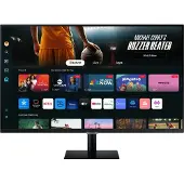 Samsung S32DM702UU - M70D Series - LED-skärm - Smart - 32" - 3840 x 2160 4K @ 60 Hz - VA - 300 cd/m² - 3000:1 - HDR10 - 4 ms - 2xHDMI, USB-C - högt...