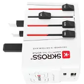 Skross 1302333 Reseladdare World AC65PD
