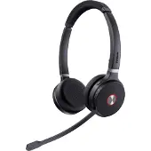 Yealink WH62 Dual - Headset - på örat - DECT - trådlös - Optimerad för UC
