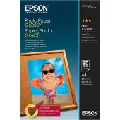 Epson - Blank - A4 (210 x 297 mm) - 200 g/m² - 50 ark fotopapper - för EcoTank ET-2850, 2851, 2856, 4850 EcoTank Photo ET-8500 WorkForce Pro WF-C5790