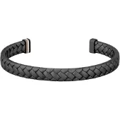 BOSS Black cuff with herringbone pattern
