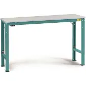 Manuflex LU7016.5021 ESD Arbetsbordmöbel Vattenblå